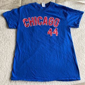 Chicago Cubs Blue T-Shirt – Rizzo Edition, Size Medium